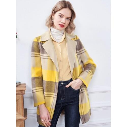 Womens 2021 Winter New Tweed Jacket