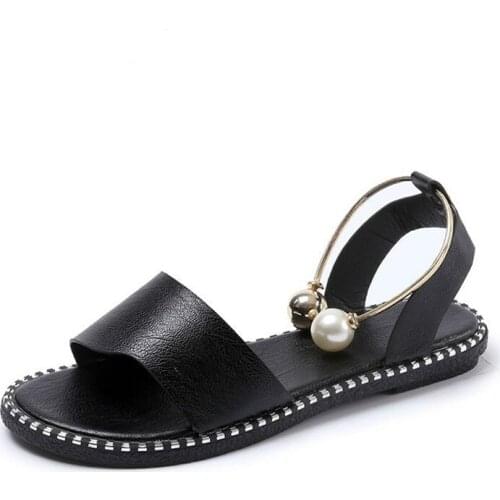 Dropshipping Sandals Flip Flops 2018 New Summer Fashion Rome Slip-On Breathable Non-slip Shoes Woman Slides Solid Casual Female