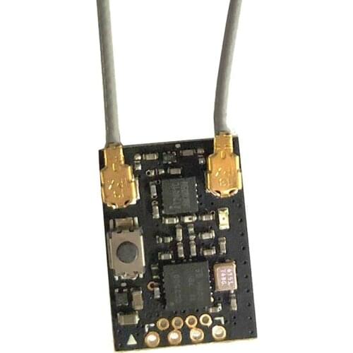 FEICHAO XR602T-F2 XR602T-A 16CH SBUS Micro Mini RC Receiver Double Antenna Long Range Compatible FrSky D16 / FlySky AFHDS