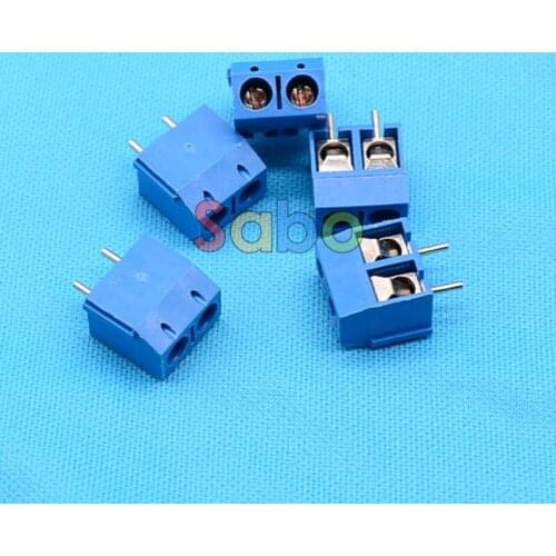 10PCS 5.08-301-2P 301-2P 2 Pin Screw Terminal Block Connector 5mm Pitch