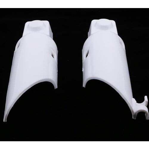 Motorcycle Fork Guard Protectors Cover Set For Honda CRF 50 - White