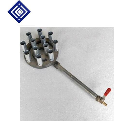 Conflagration and direct injection burner 12 holes for liquefied gas burner natural gas burner marsh gas burner