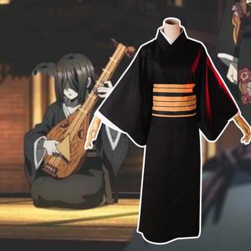 Anime Demon Slayer/Kimetsu no Yaiba Nakime Battle Uniform Kimono Cosplay Costume Full Set Women Halloween Free Shipping New 2020