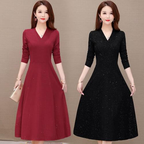 LISYRHJH Fashion A-Line Dresses