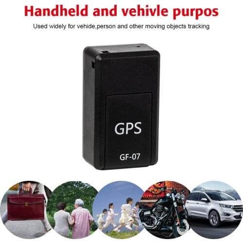 Mini GPS Tracker GF-07 Permanent Magnetic SOS Tracking Devices For Vehicle Car Child Location Trackers Locator Systems Mini GPS