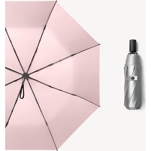 Mini Pocket Umbrella Female Foldable Portable Uv Protection Automatic Windproof Summer Umbrella Parapluie Home Rain Gear DB60YS