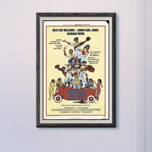 N024 BINGO LONG Vintage Classic Movie Wall Silk Cloth HD Poster Art Home Decoration Gift