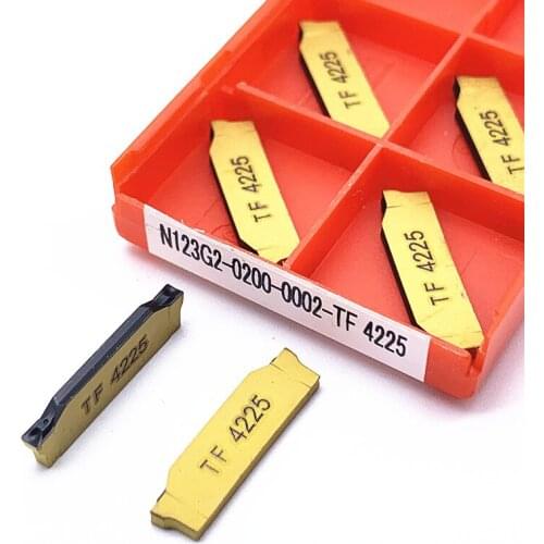 N123G2-0200-002-TF4225 N123J2-0200-002-CR1125 Cemented Carbide CNC Lathe Cutting Blade