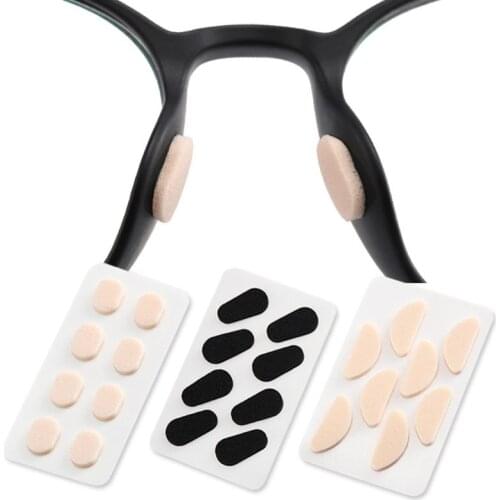 Soft Foam Nose Pads Self Adhesive Eyeglass EVA Nose Pads Anti-Slip Glasses No Makeup Nose Pads Eyeglasses Nosepads 40Pcs/Set