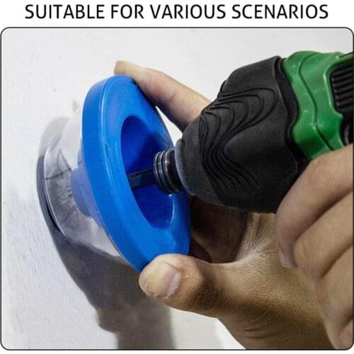 Must-Have Accessory Drill Dust Collector Electric Hammer Drill Dust Collector for Home Reusable Drilling Woodworking Tools Home