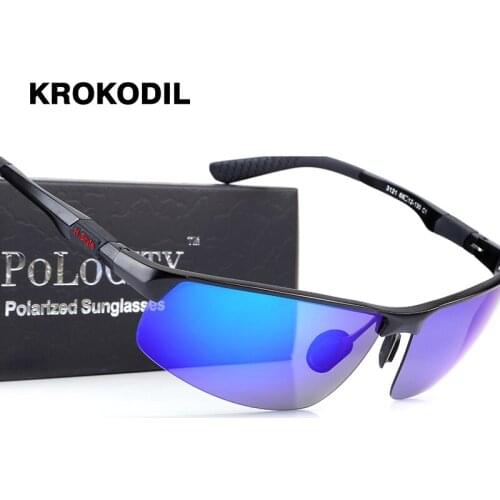 Aluminum Magnesium Sunglasses Polarized Sports Men Coating Mirror Driving Sun Glasses oculos Women Eyewear Accessories 3121