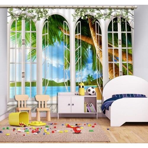 Modern living room curtains europe curtains