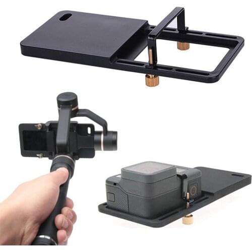 Stabilizer Gimbal Switch Plate Adapter Mount For DJI OSMO Zhiyun Feiyu For Gopro Hero 7 6 5 4 3+ SJCAM SJ4000 SJ5000 SJ6