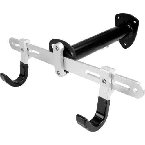 Bicycle Wall Mount 50KGS Capacity Rustic Free Alum. Alloy Rack Tilting Depth Width Multi Adjust W/ Stainless Expansion Bolts