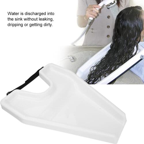 1pcs Profession Hair Washing Tray Portable Patients Mobility Shampoo Rinse Washing Tray ​Patient Elderly Hair Salon Tools