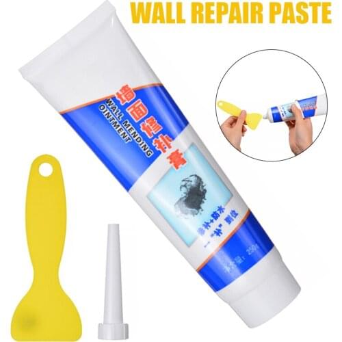 250g Household Wall Repair Paste Wall Crack Repair Mending Agent Wall Paste Peeling Graffiti Gap Repair Cream Construction Tool