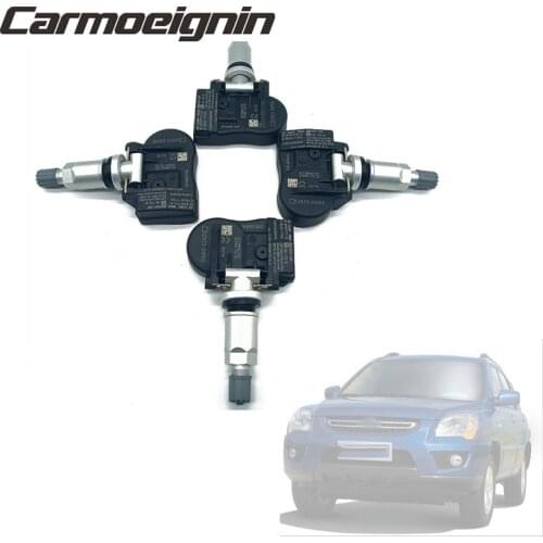 4 PCS Tire Pressure Monitor System Sensor For Kia Cadenza k7 17-18 Sportage / NIRO 17-19 SORENTO 18-19 52933D9100 52933-D4100