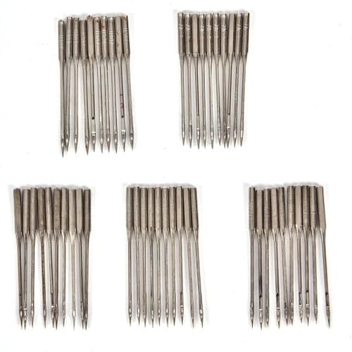 50pcs Home Sewing Machine Needle 11/75,12/80,14/90,16/100,18/110 Universal