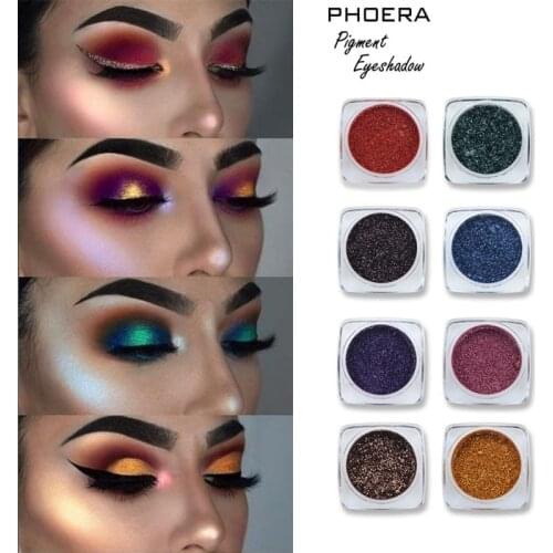 12 Colors Shimmer Eye Glitter Makeup Powder Waterproof Long Lasting Gold Red White Blue Eyes Palette Recommend