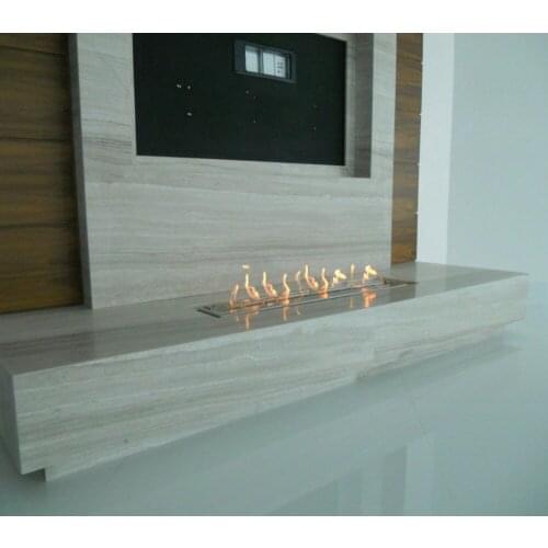 Inno living fire 36 inch indoor /outdoor fireplace bio fuel burner insert