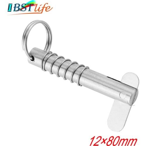M12*80mm Marine grade stainless steel 316 Boat Quick Release Pin Marine Hardware Deck Hinge Replacement Accessories