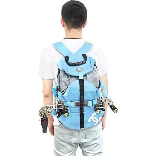 Ripstop nylon kite wheel suspenders wheel bag double-shoulder backpack kite wholesalers wind spinners adults flying toys bar