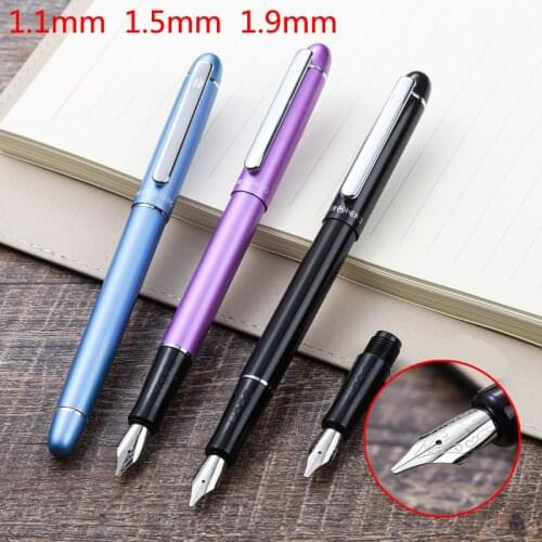 HERO Calligraphy Pen 1.1/1.5/1.9MM Parallel Pen Writing Bold, Arabic, Gothic Caligraphy Oblique Technical Pen Fountain Tip