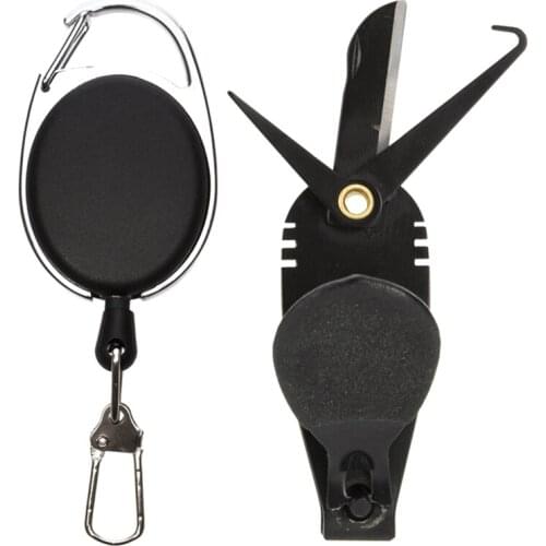 Fishing Tool Quick Knot Fast Tie Knotter Line Cutter Clipper Nipper Line Scissors Pliers Retractor Tackle Accessories