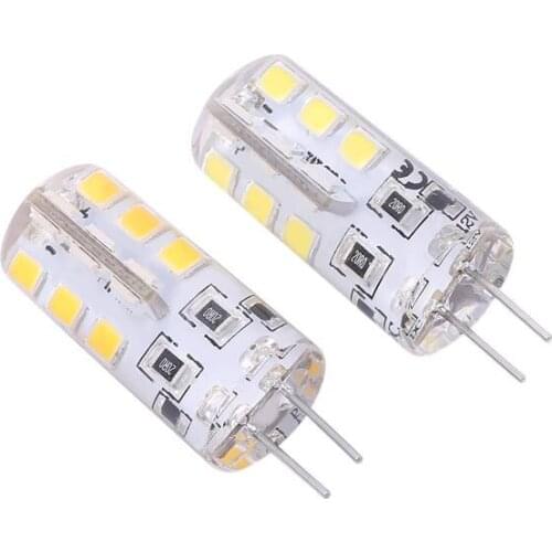 [Seven Neon]200pcs High power 140-160LM G4 AC220V 2W 24 led SMD2835 360 Beam Angle Lamp Replace 20w Halogen Lamp spotlight bulb