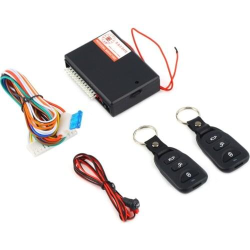 Universal Car Alarm Systems Auto Remote Central Kit Door Lock Vehicle Keyless Entry System Central Locking with Remote Control