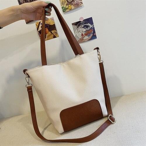 Large Capacity Handbags for Women 2021 Trends Brand Top Handle Shoulder Bag Designer Luxury Casual Shopper Tote Shopping Bag