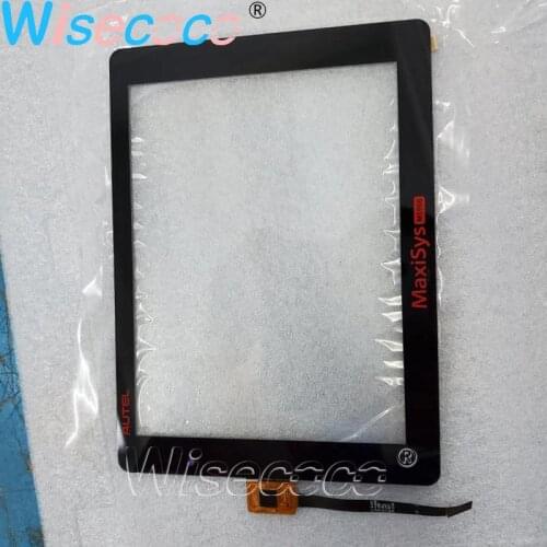 Wisecoco Touch Screen for AUTEL MaxiSYS MS905 MS906 MS908 New Original LCD Panel Digitizer Glass Sensor