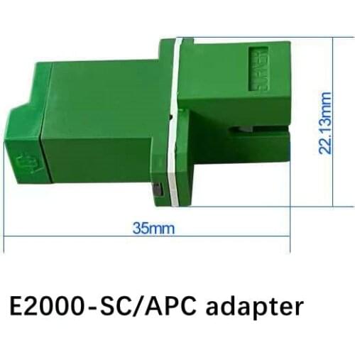 5pcs E2000-SC hybrid adapter female-female E2000/APC-SC/APC E2000/UPC-SC/APC ftth coupler free Shipping ELINK E2000 adapter