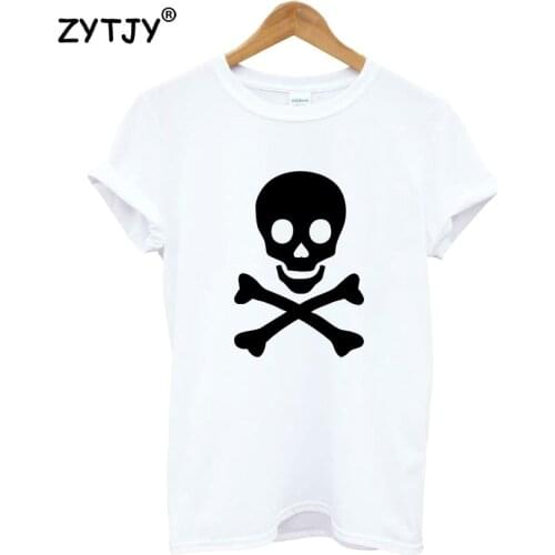 Skull bone Print Women Tshirt Cotton Casual Funny t Shirt For Lady Girl Top Tee Hipster Tumblr Drop Ship HH-123