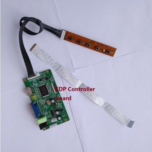 For N156BGN-E43 40Pin KIT VGA 15.6" DIY EDP LED monitor SCREEN display 1366X768 Controller board LCD DRIVER