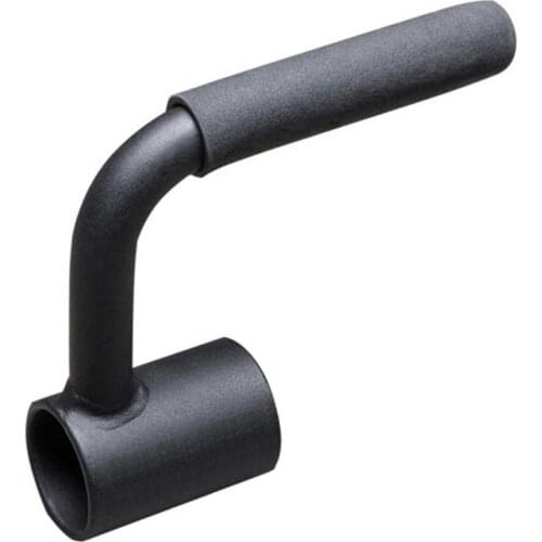 Rowing One-handed Handle Pull Back Equipment Barbell Handle Nonslip Durable Angled T Bar Row Attachment Handle