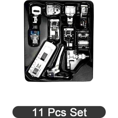 Best Professional 11 Pcs Multifunction Presser Foot Spare Parts Accessories for Sewing Machine Brother Singer Foot Zipper Sewing