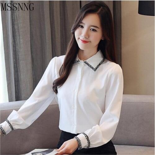 MSSNNG Womens Chiffon Blouses