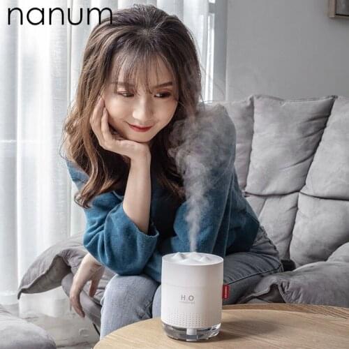New Aroma Essential Oil Diffuser Snow mountain Humidifier500ml Air Purifier LED Night Light USB Mini Fogger Car Air Freshener