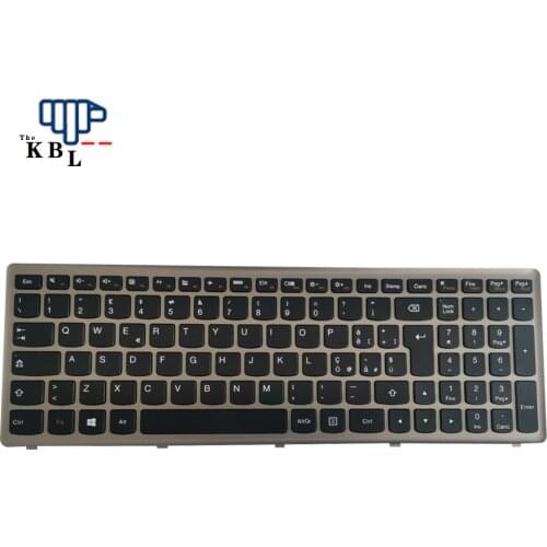 New for Lenovo U510 Z710 Italy Language Laptop Keyboard FRU T6A1-ITA 25211204 9Z. N8RSU. 10E