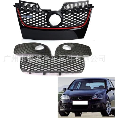 Suitable for Golf Volkswagen 5 Gti Mk5 Be Equipped Air Intake Grille under Medium Mesh with Standard Hole