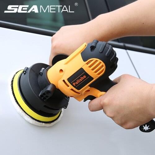 Car Polishing Machine 5inch 125mm Orbit Dual Action Auto Polisher Variable Speed Sander Buffing Kit Car Waxing Tools and Machine