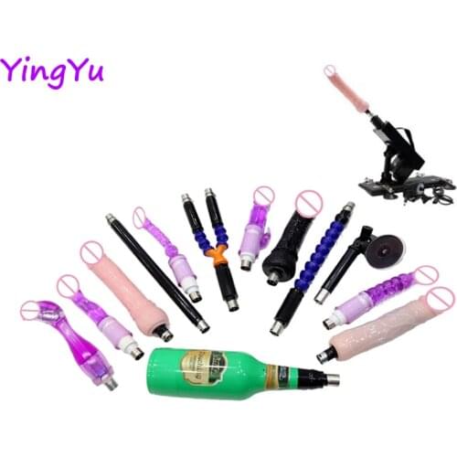 Entry Level Sex Machine A2 / F2 /F3 Attachment 3XLR Accessories Dildos Suction Cup Sex Products For Women for Man