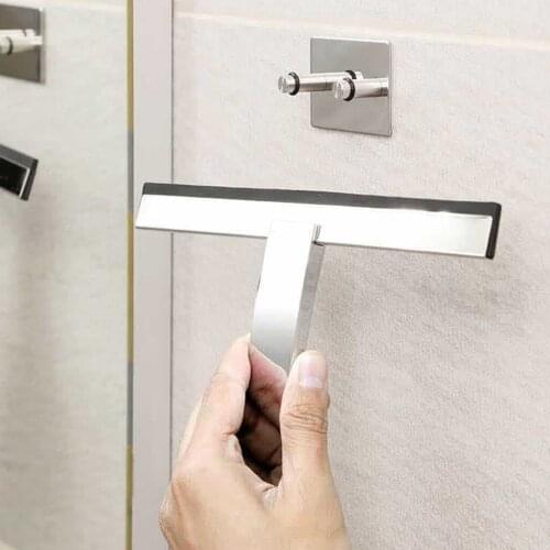 Window and Shower Squeegee Household Cleaner for Home Windows, Car Windshield, Bathroom Mirrors & Shower Door Glass