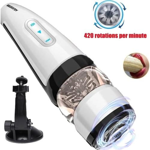 Upgrade Intelligent Automatic Male Cup With Voice Vibrating Sucking Toy For Men Super Comfortable -40