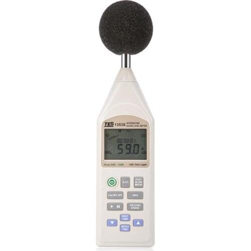 TES-1353S Noise Meter leq sound level meter USB interface