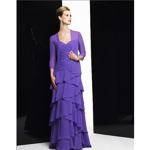 Free shipping 2016 new design vestidos de festa long sleeve robe de soiree party evening elegant dresses with jacket formal gown