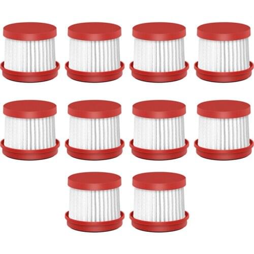 10PC Filter Spare Parts for Xiaomi Deerma Vacuum Cleaner CM1300 CM1900 HEPA Accessories