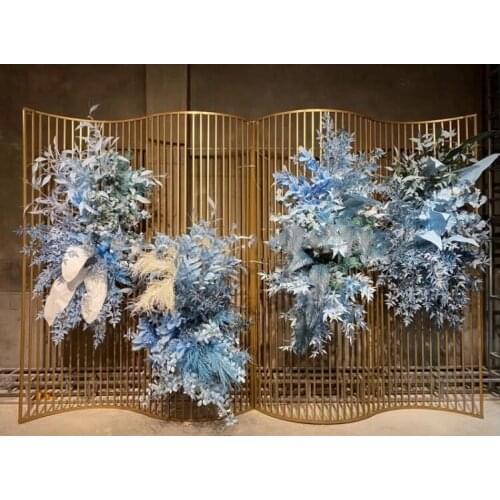 3m high wedding stage decoration wedding metal backdrop arch