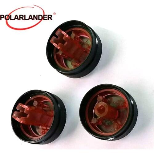 For Hyundai Elantra/Verna Accessories Air Conditioning Aluminum AC Knob Heat Control Button Car Accessories Car Styling 3pcs/set